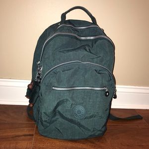 Kipling Emerald Green Backpack